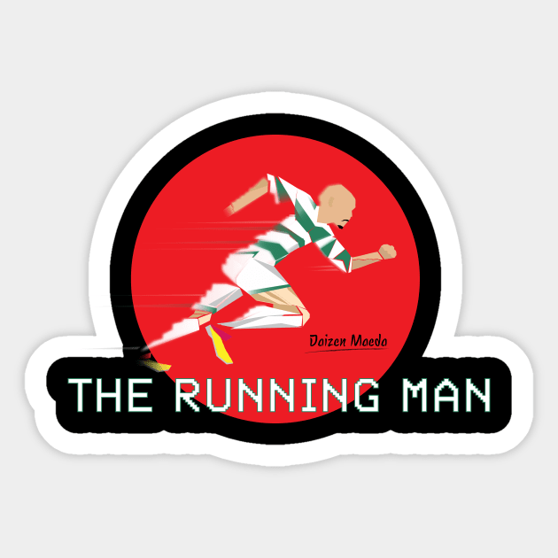 Daizen Maeda - The Running Man Sticker by Cosmic-Fandom